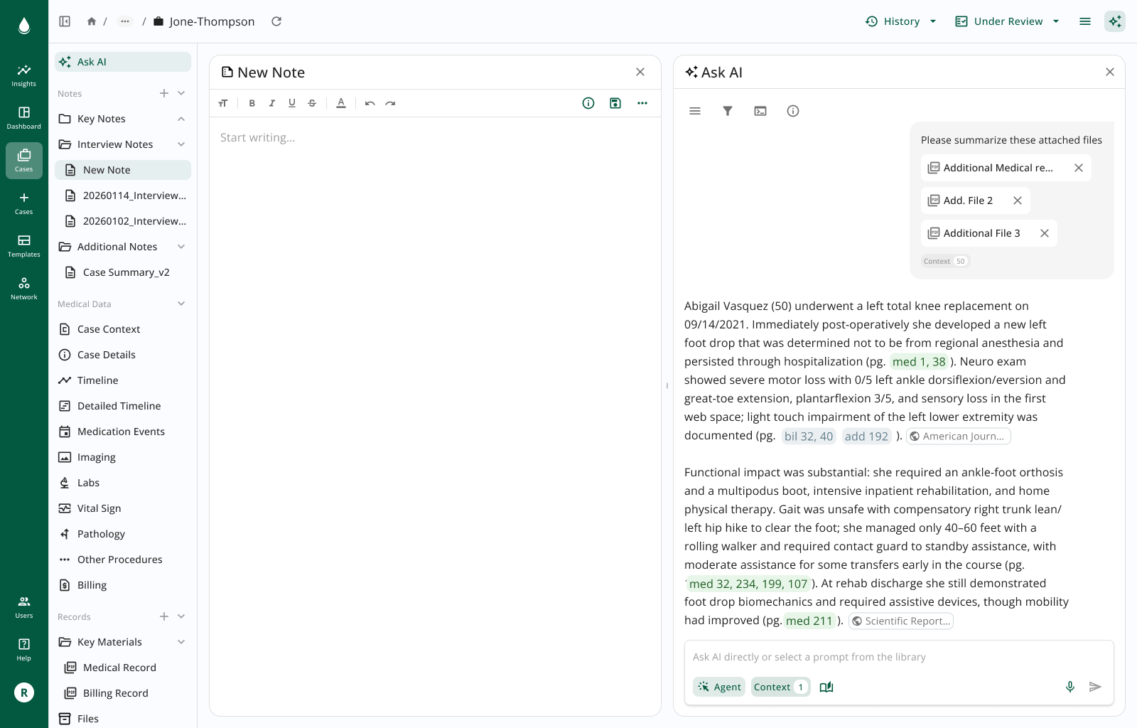 Agentic AI workflow screenshot 4